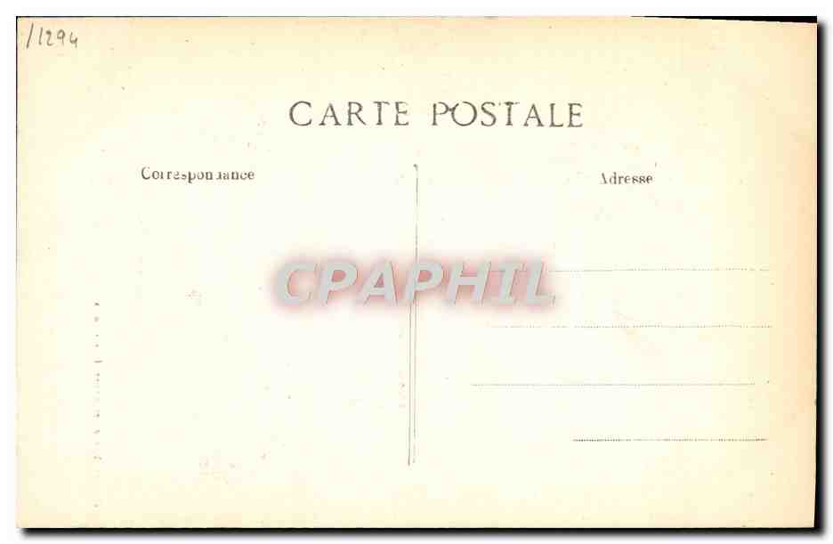 CPA Fantaisie Decor antique — Verso