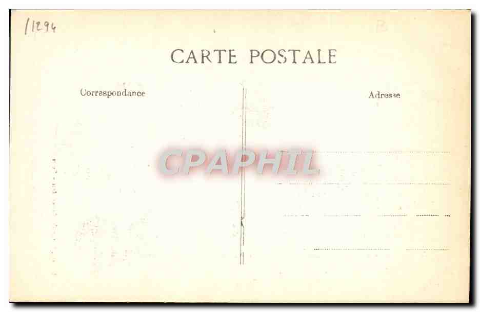 CPA Fantaisie Decor antique — Rückseite