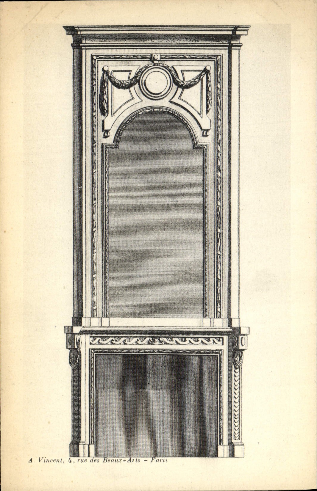 CPA Fantaisie Decor antique