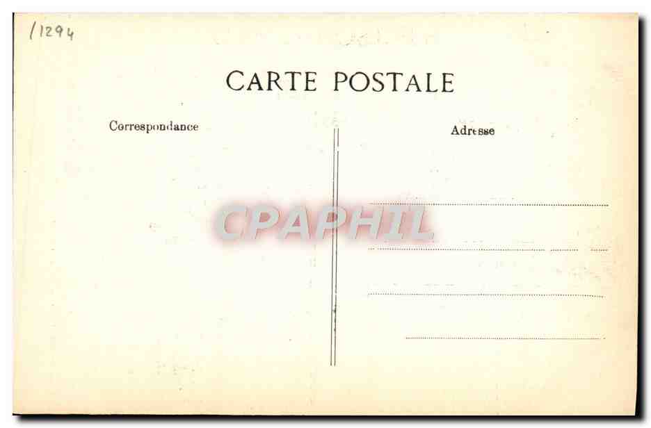 CPA Fantaisie Decor antique — Verso