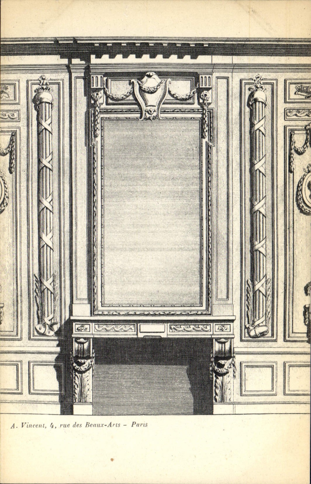 CPA Fantaisie Decor antique