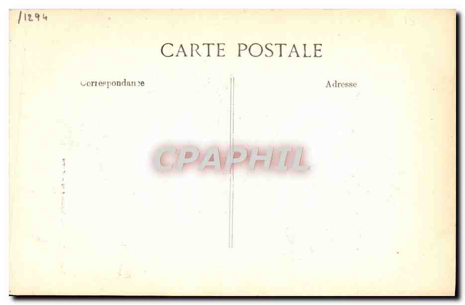 CPA Fantaisie Decor antique — Rückseite