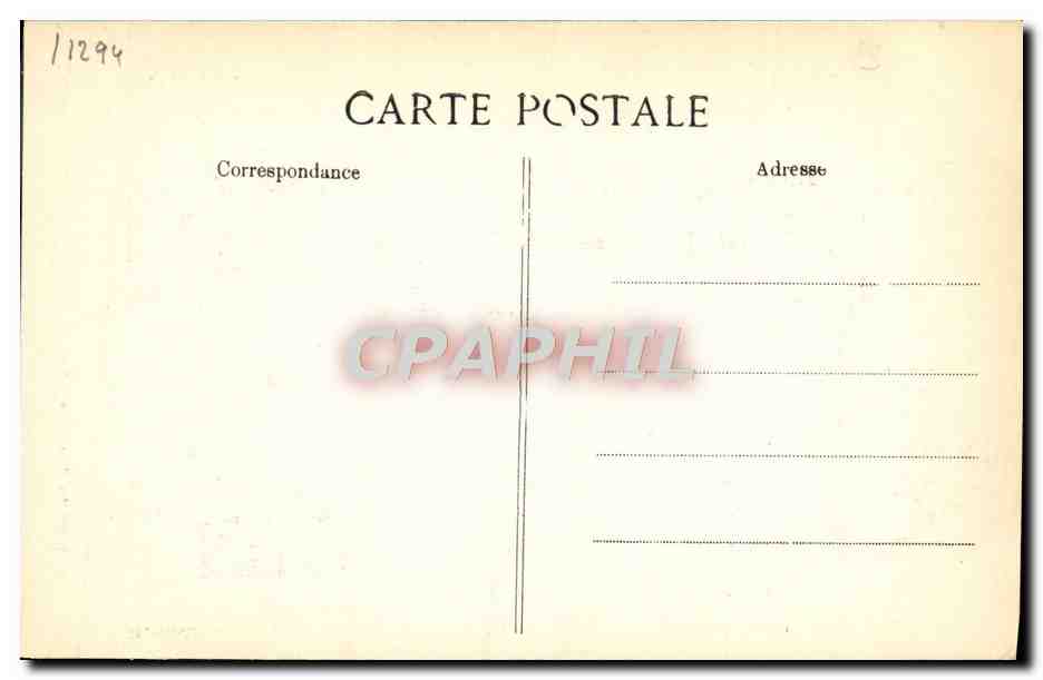 CPA Fantaisie Decor antique — Verso