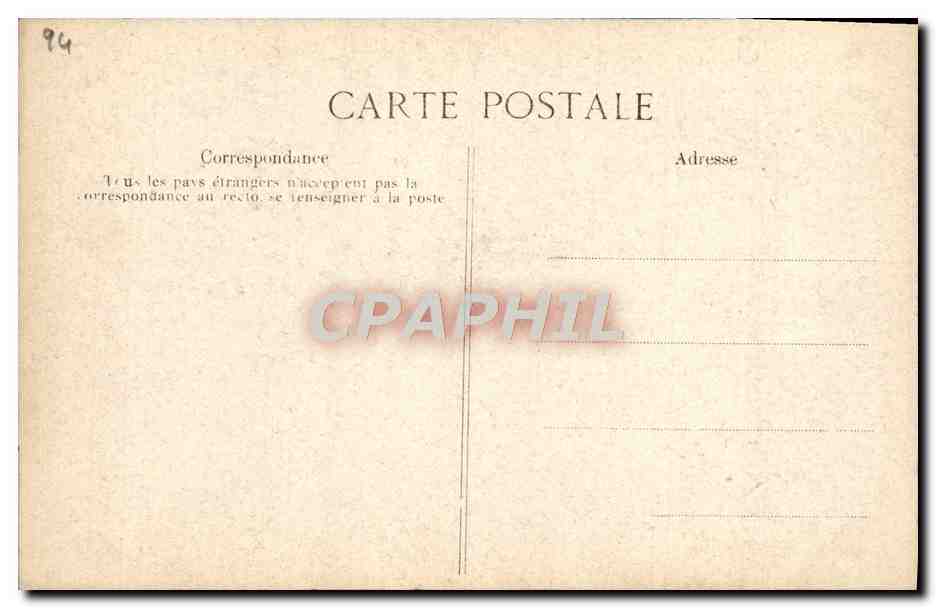 CPA Fantaisie Decor antique — Verso