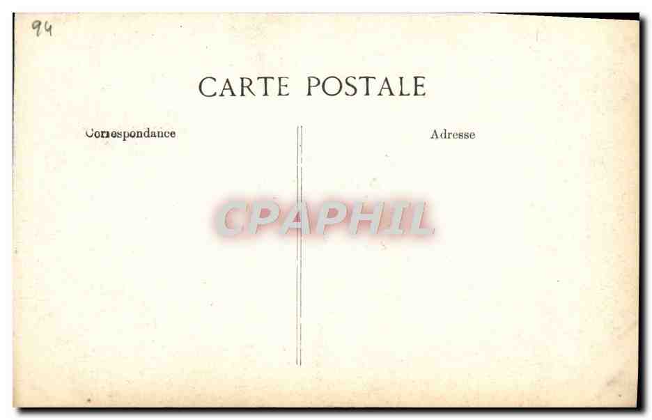 CPA Fantaisie Decor antique — Verso