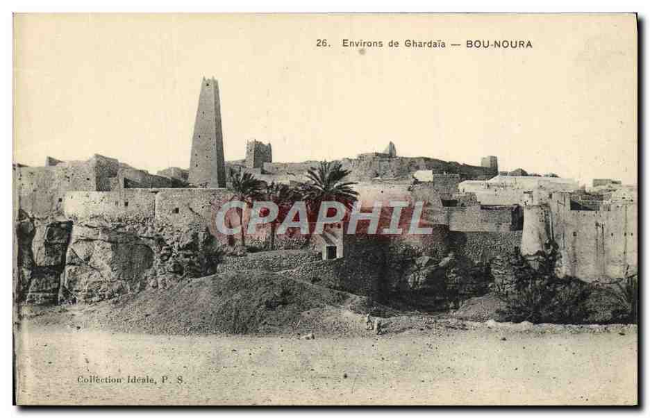 Environ de Ghardaïa — BOU-NOURA — Collection Idésie, P. S.