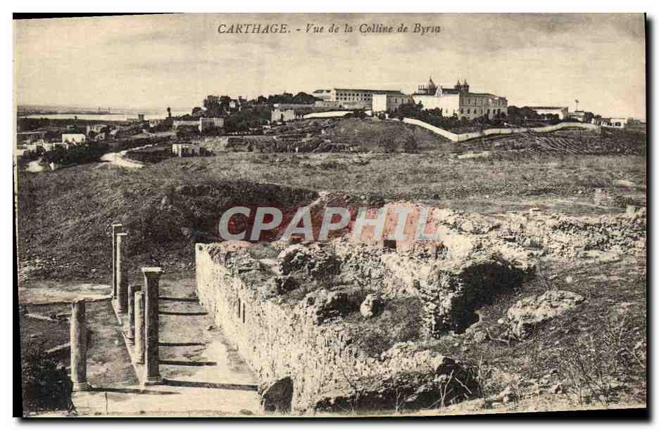 CPA Carthage Vue De la Colline de Byrsa