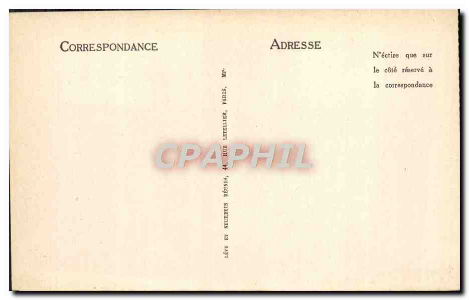 CPA Taza Entree De La Ville Et Les Remparts — Back