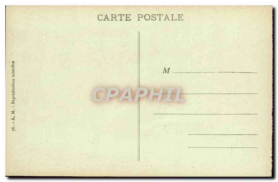 CPA Carthage La Fontaine aux Mille Amphores — Rückseite