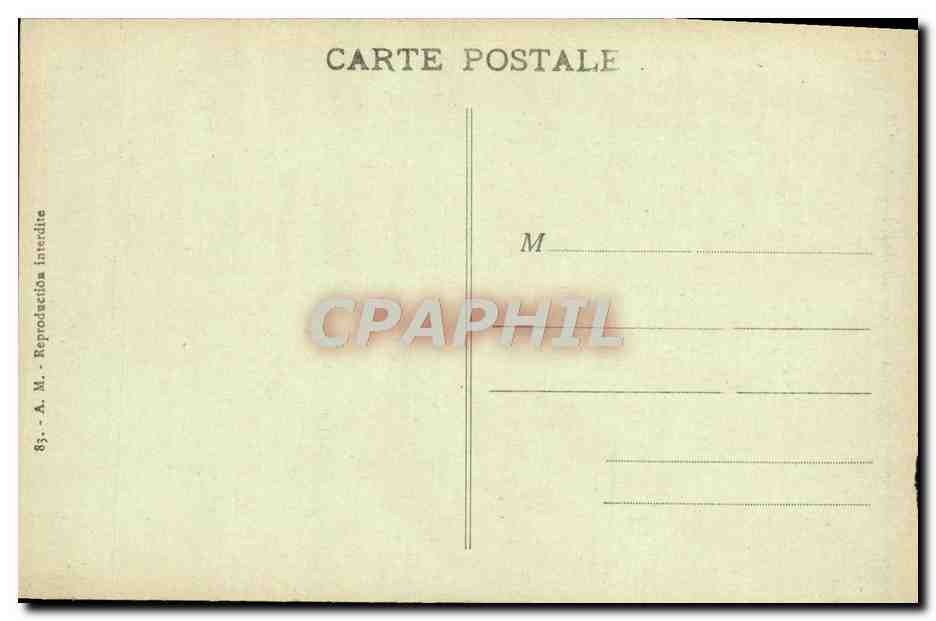 CPA Carthage Jardin du Musee Lavigerie — Rückseite
