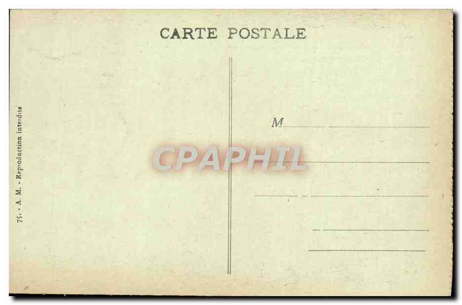 CPA Carthage Chapelle Souterraine Dans L'Amphitheatre — Rückseite