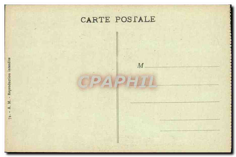 CPA Carthage Bassins Romains d'Hamilcar — Verso