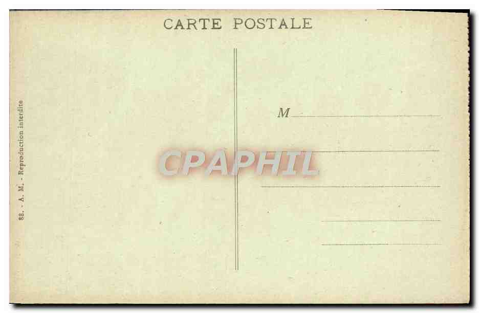 CPA Carthage Vue Sur l'ancien Port Necropole punique — Rückseite