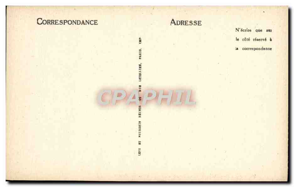 CPA Fez Medersa Bou Anania La Salle de Priere — Rückseite