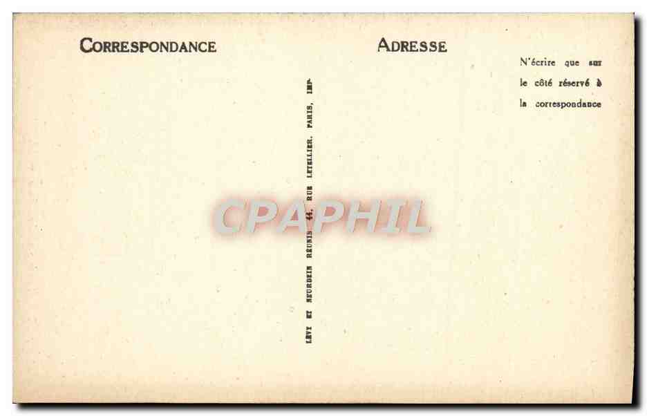 CPA Fez Porte Bab Dekakene — Verso
