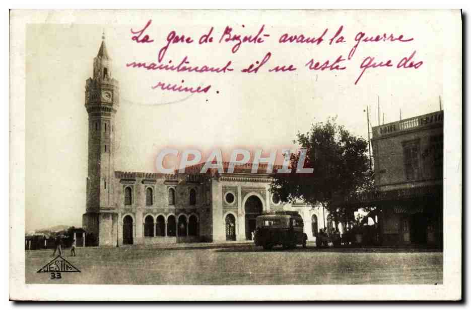 CPA Bizerte La gare