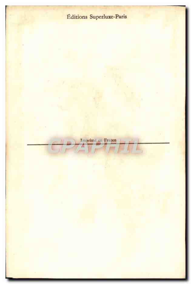 CPA Fantaisie Enfant Chat Chiot  — Rückseite
