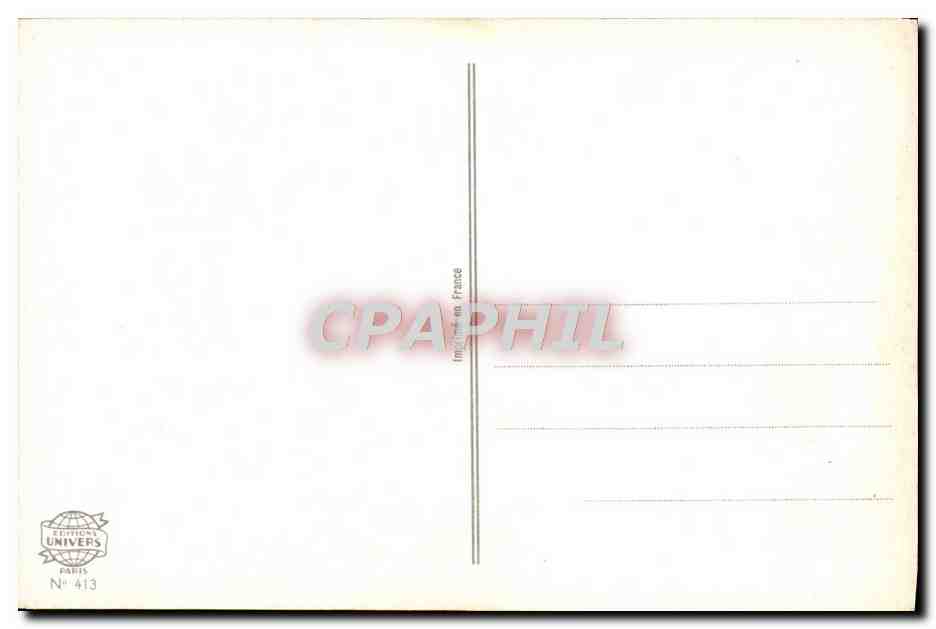 CPA Fantaisie Fleurs — Verso