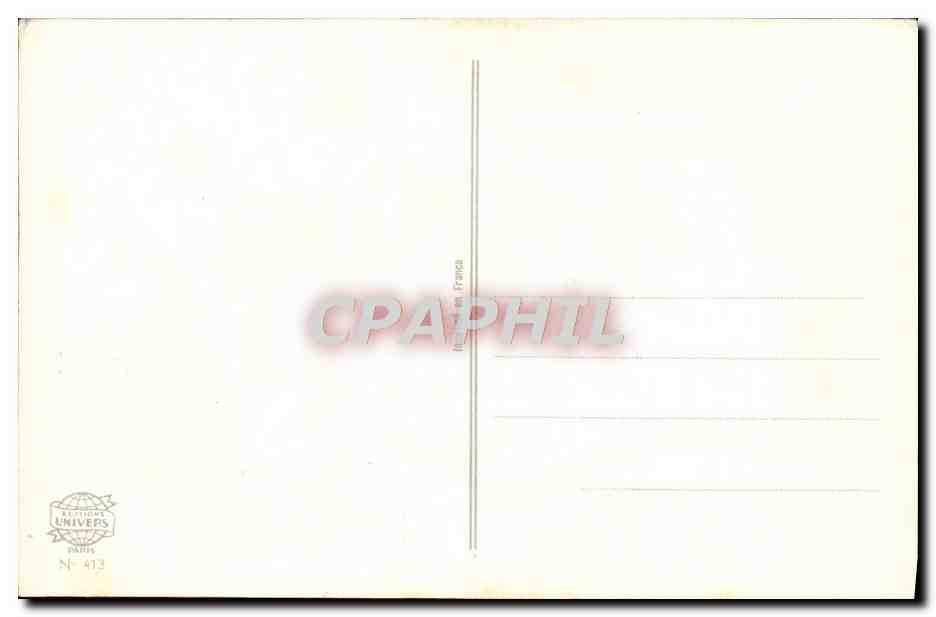 CPA Fantaisie Fleurs — Verso