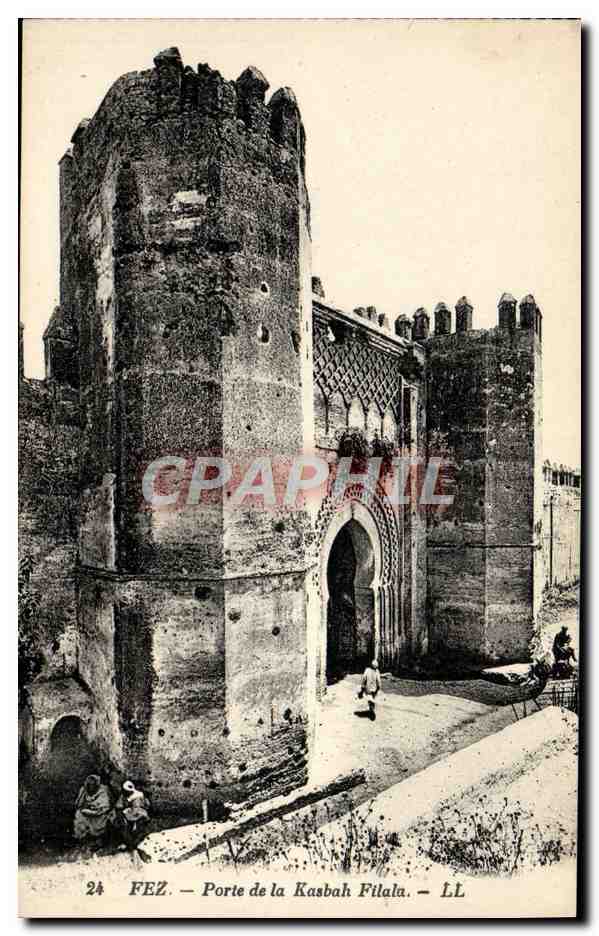 CPA Fez Porte de la Kasbah Filala