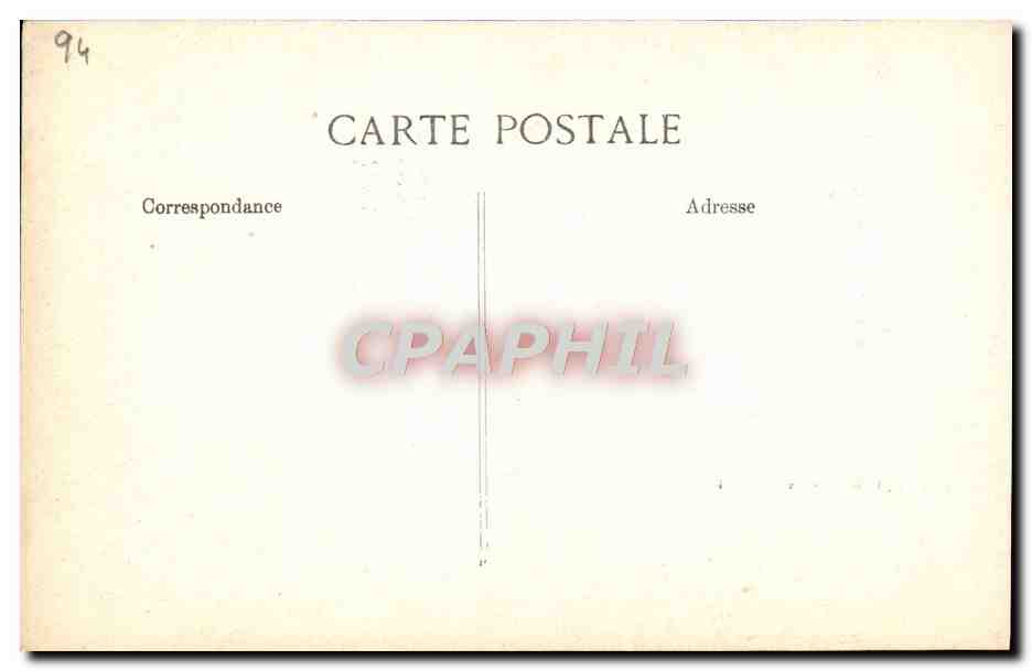 CPA Decor antique Serpent — Verso