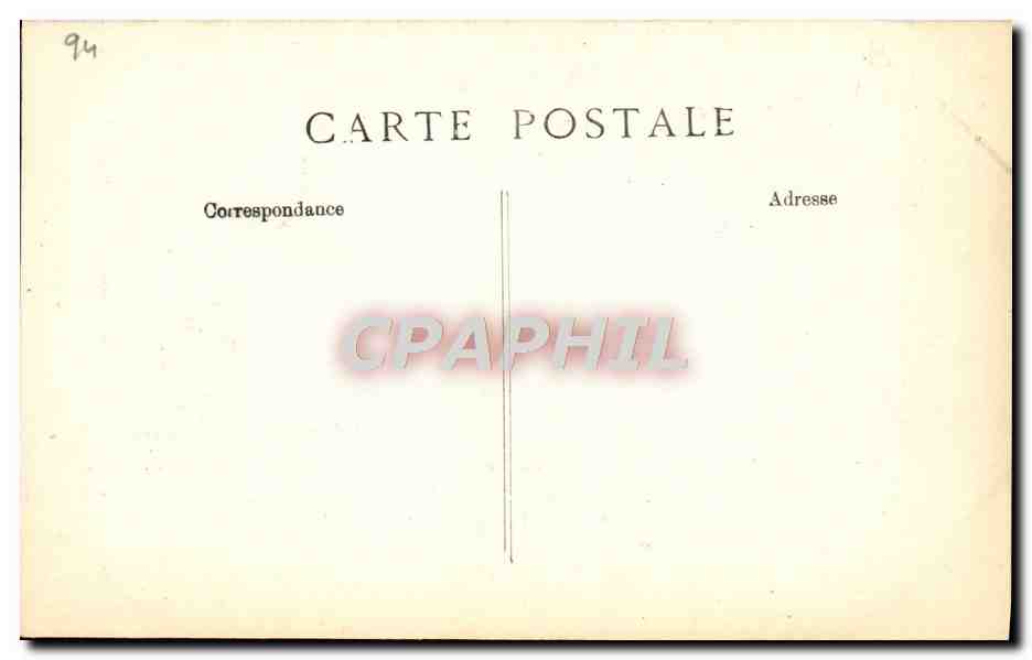 CPA Decor antique  — Verso