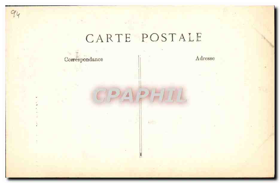 CPA Decor antique  — Verso
