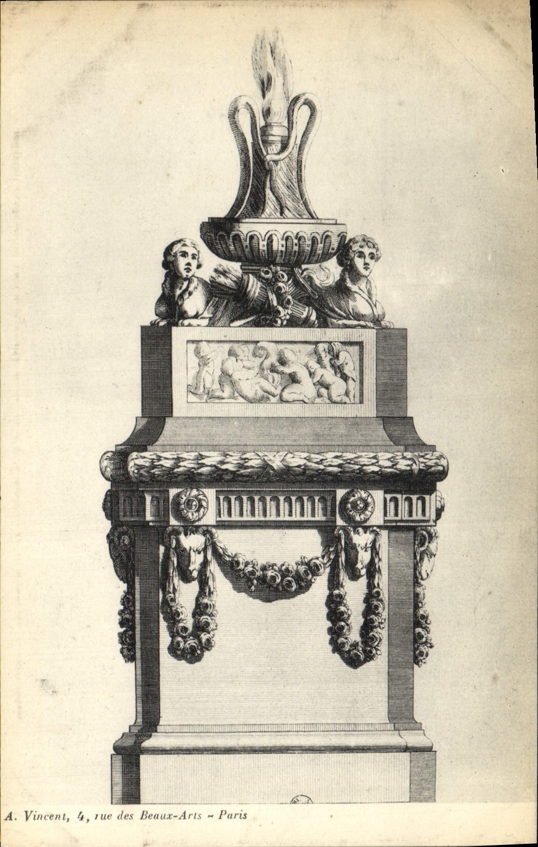 CPA Decor antique 