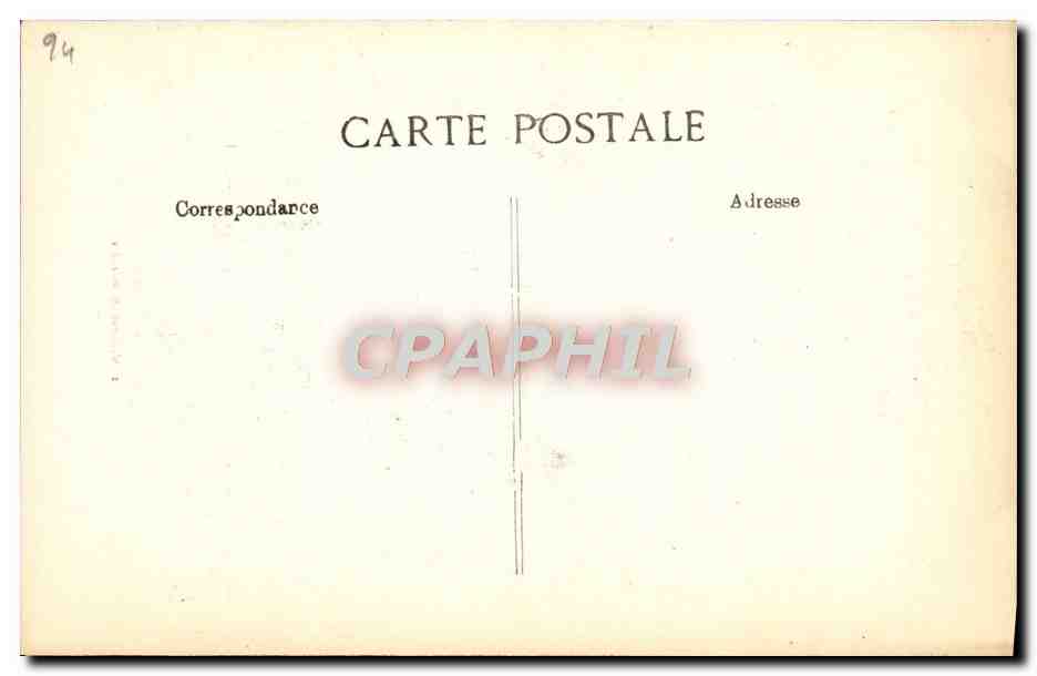 CPA Decor antique  — Verso
