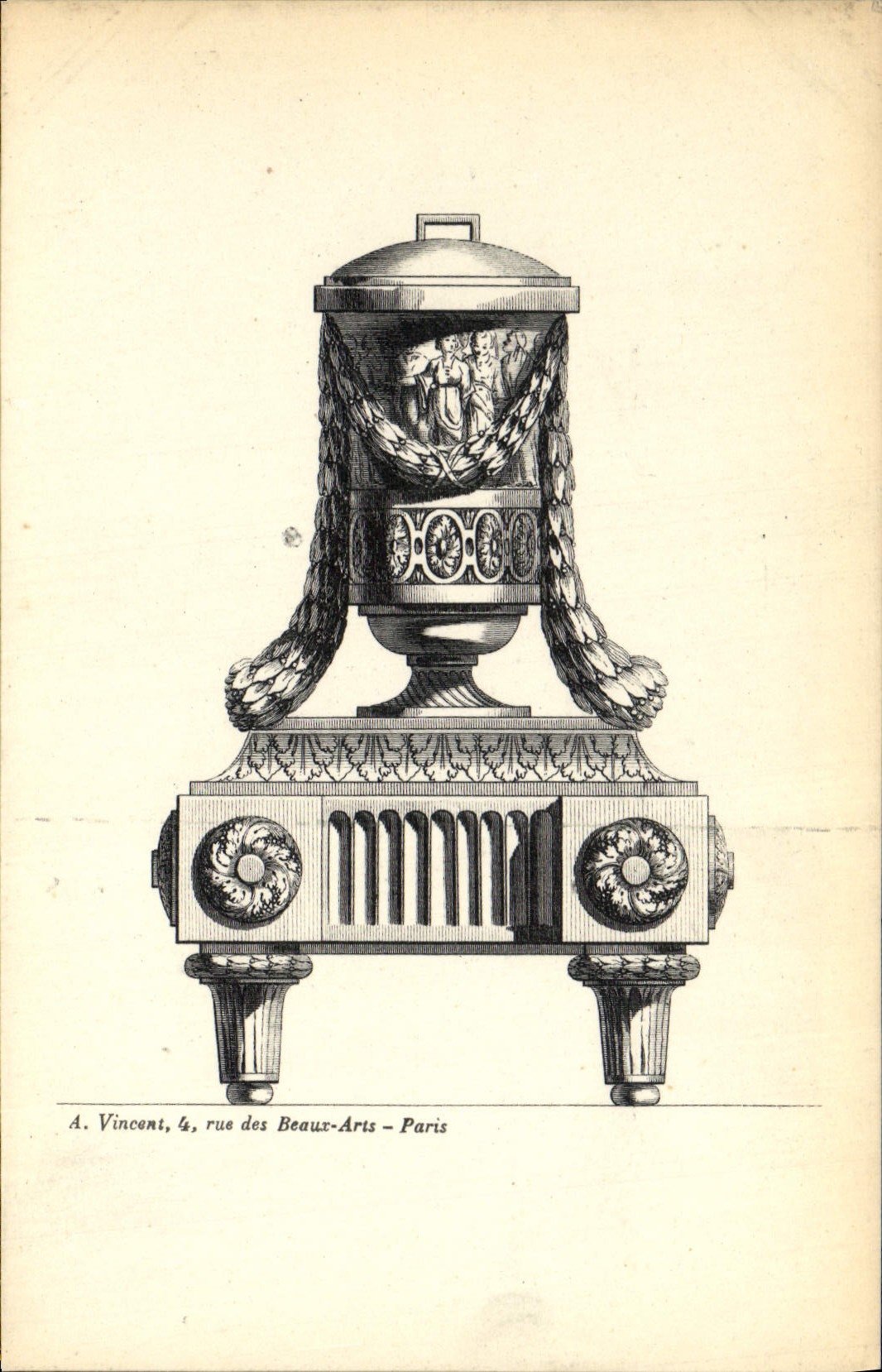 CPA Decor antique 