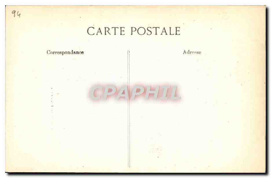 CPA Decor antique  — Rückseite
