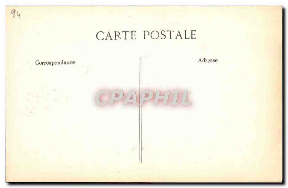 CPA Decor antique  — Verso