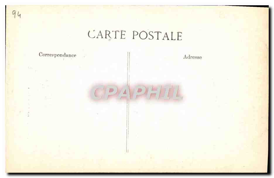 CPA Decor antique  — Rückseite