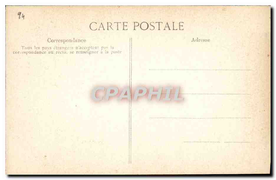 CPA Decor antique  — Verso