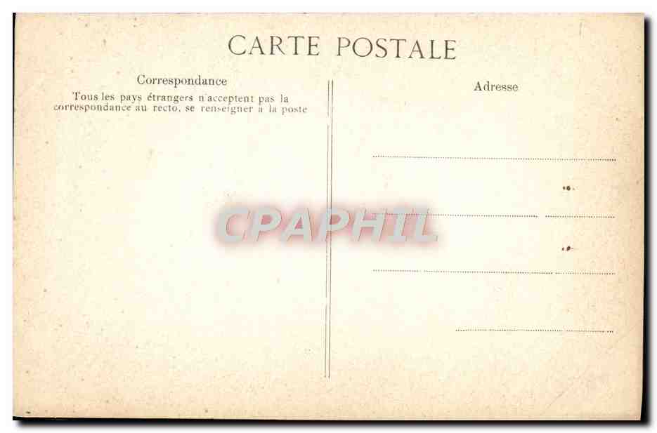 CPA Fantaisie Decor antique — Verso