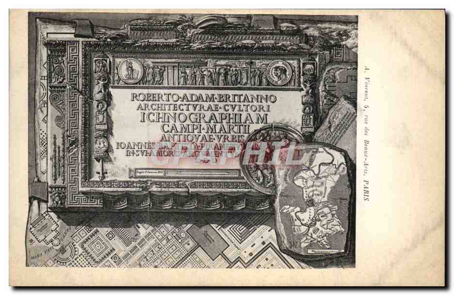 CPA Fantaisie Decor antique