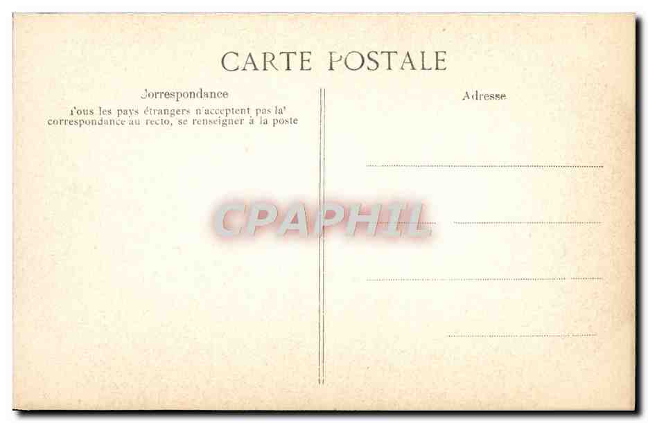 CPA Fantaisie Decor antique — Verso