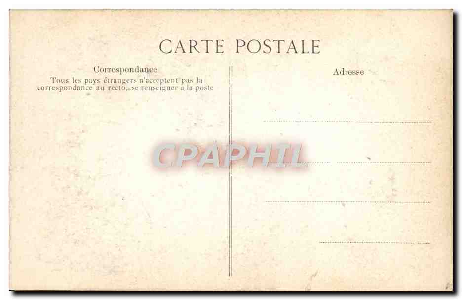 CPA Fantaisie Decor antique — Rückseite