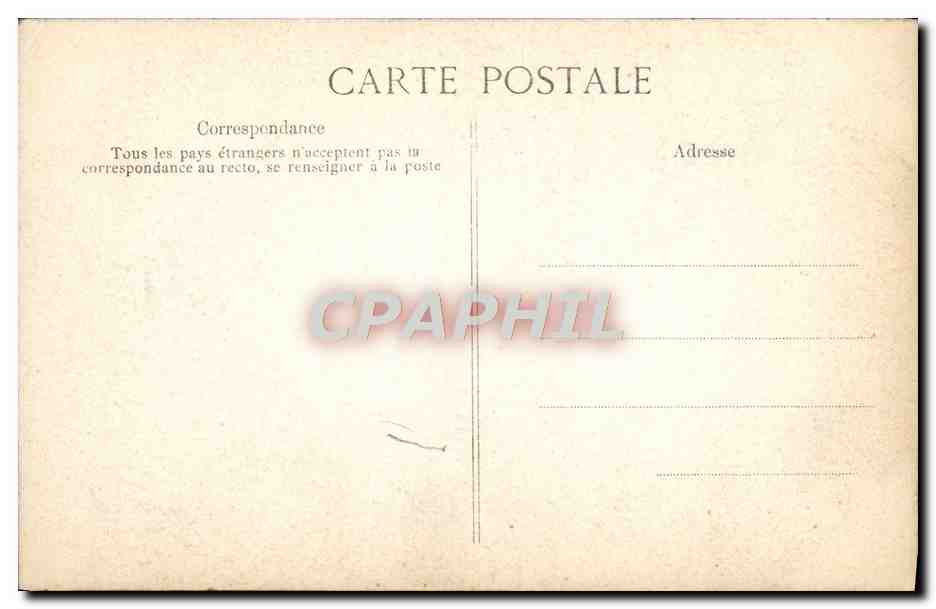 CPA Fantaisie Decor antique — Verso