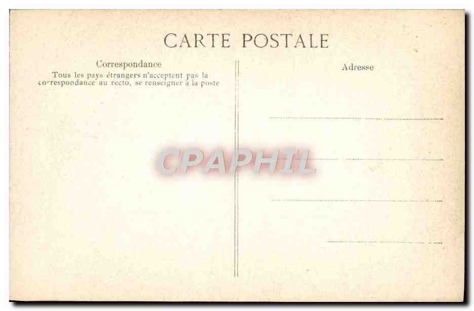 CPA Fantaisie Decor antique — Verso