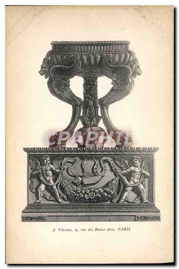 CPA Fantaisie Decor antique