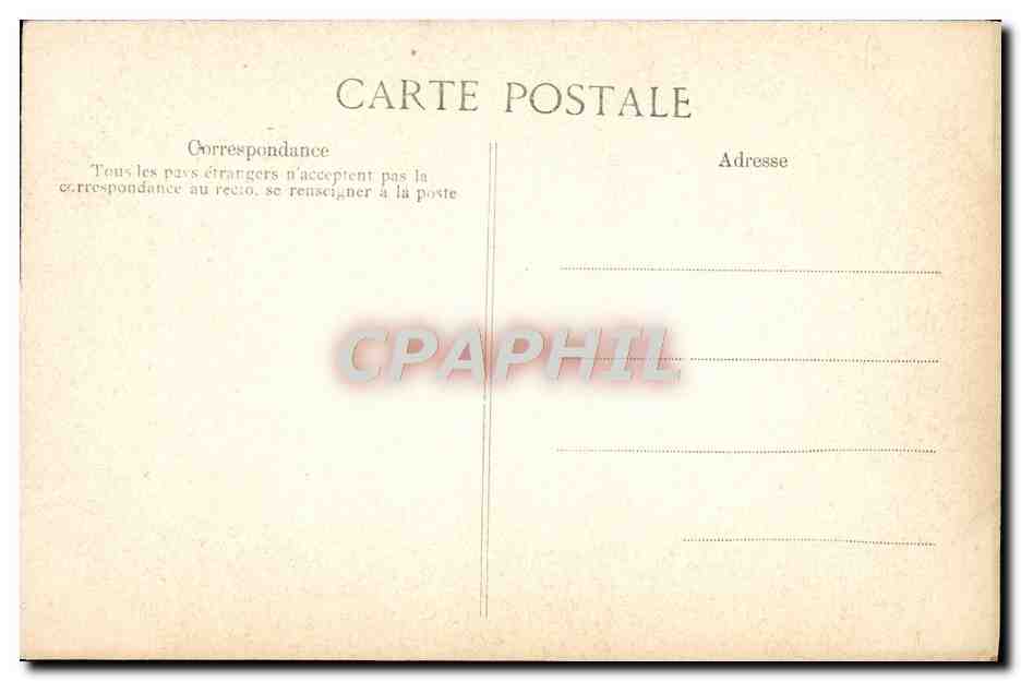 CPA Fantaisie Decor antique — Verso
