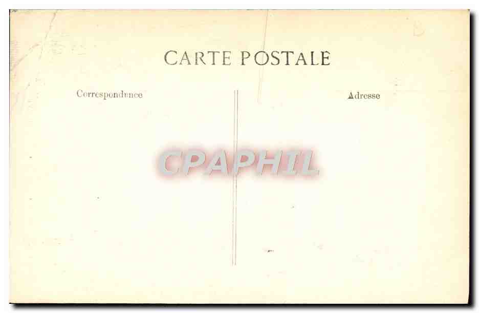 CPA Fantaisie Decor antique Paon — Verso