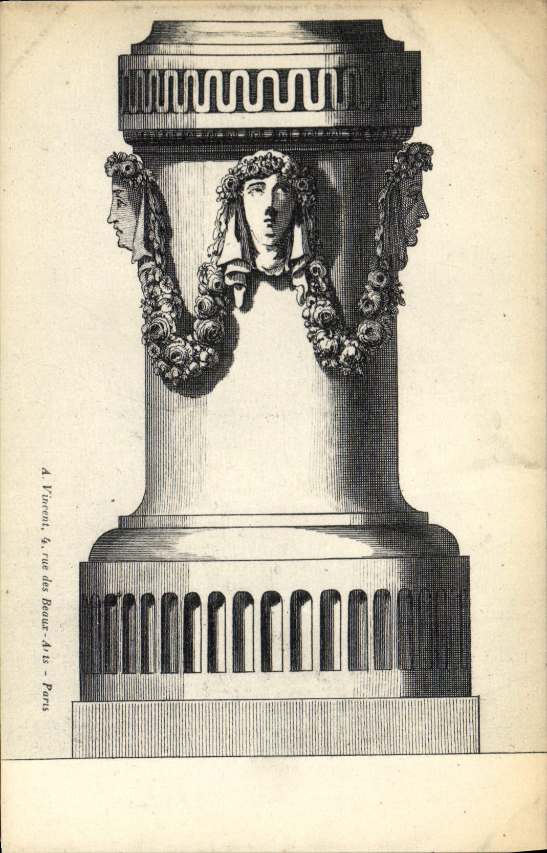 CPA Fantaisie Decor antique