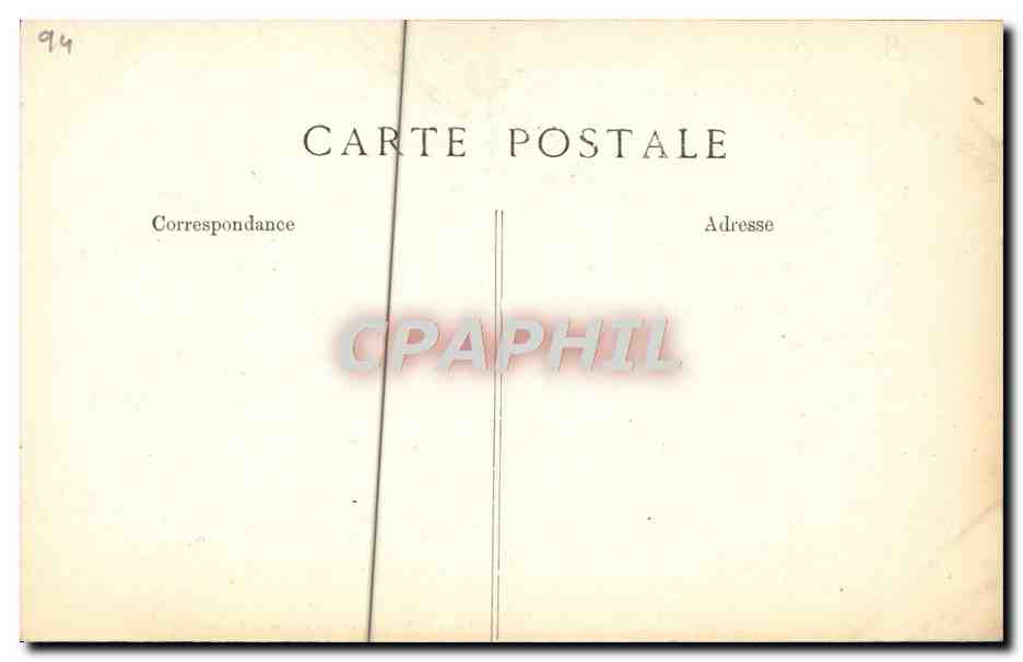 CPA Fantaisie Decor antique — Verso