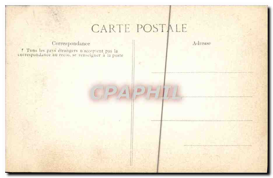 CPA Fantaisie Decor antique  — Verso
