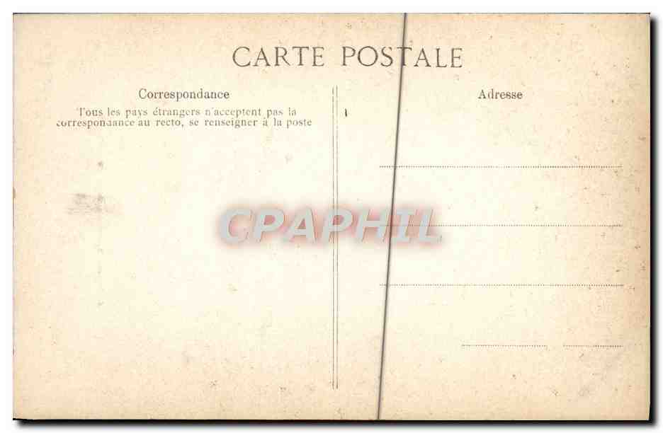 Détail sculptural — A. Vincent, 4, rue des Beaux-Arts, PARIS — Verso
