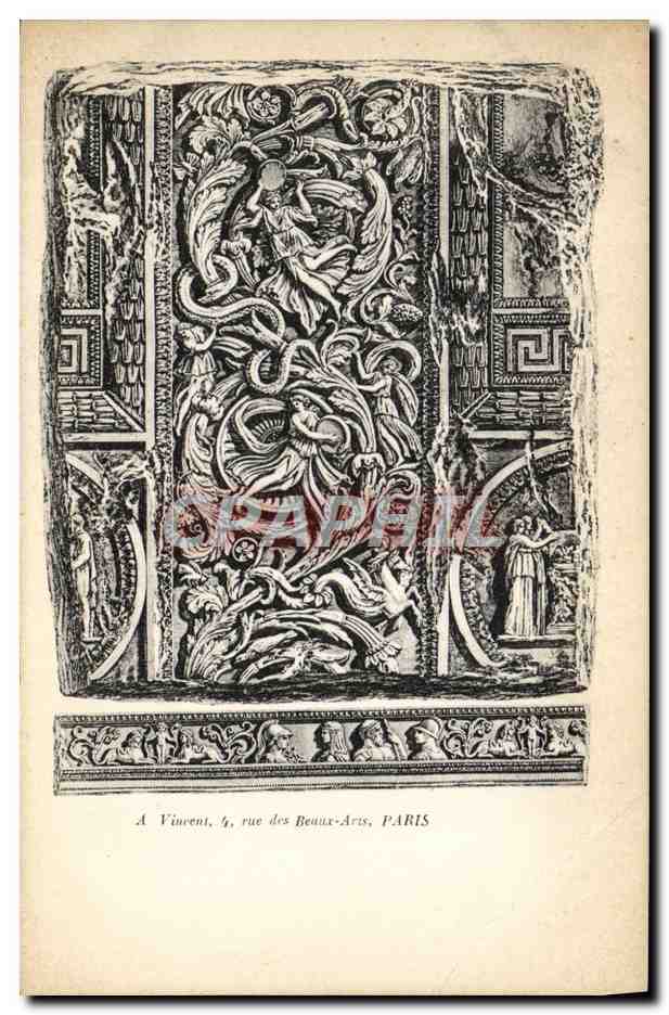 CPA Fantaisie Decor antique 