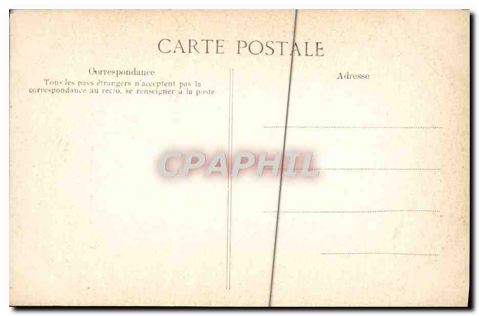 CPA Fantaisie Decor antique  — Rückseite