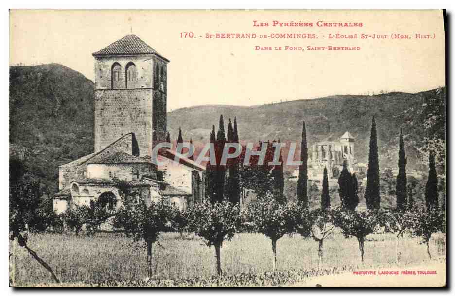 CPA Les Pyrenees Centrales St Bertrand De Comminges L'Eglise St Just 